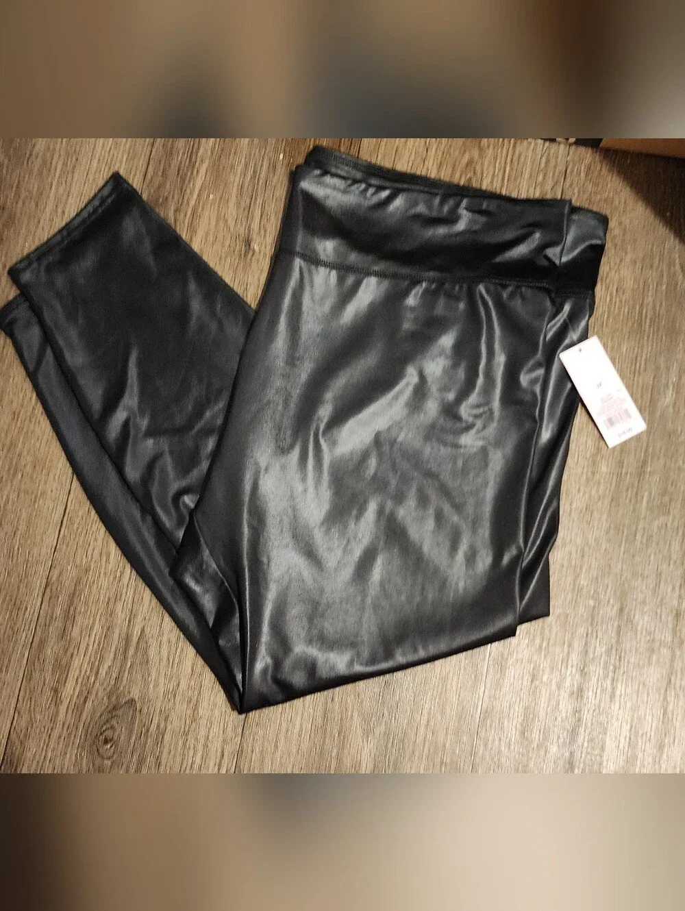 Wild Fable Black Faux Leather Leggings 3X NWT